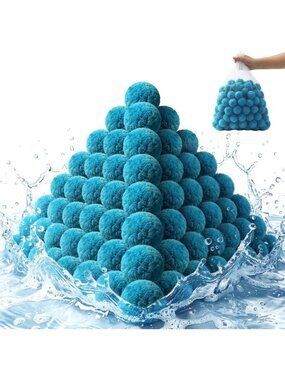 Upgraded Pool Filter Balls 3.1lbs for Sand Filter Pump - Eco-Friendly